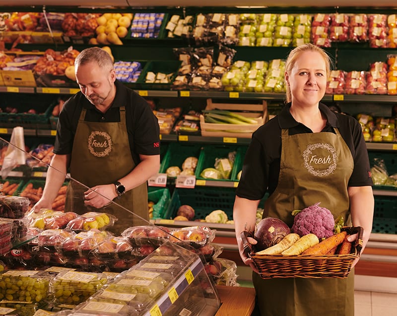 Modern Supermarket Uniform