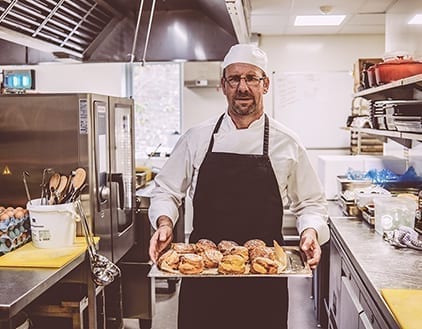 Yellow Door Catering uniforms