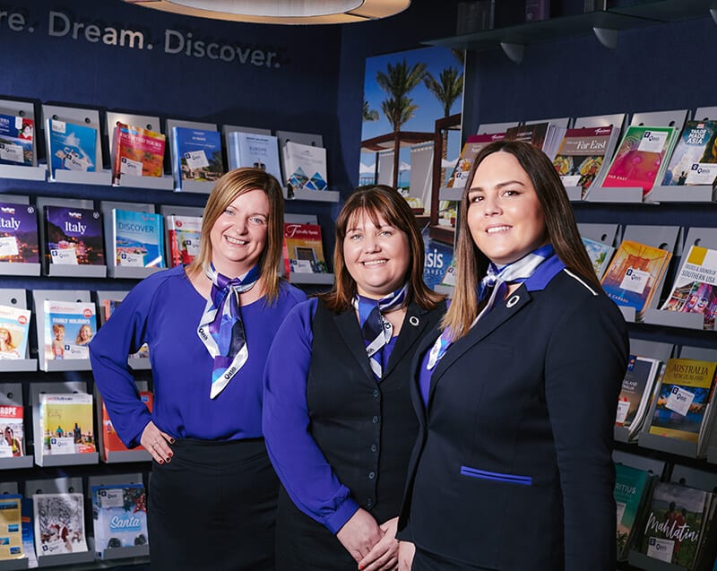 travel agency uniform