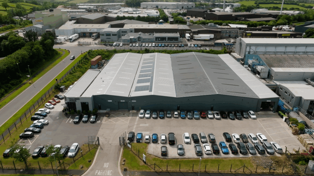 Solar Panel Installation Further Enhances Sustainability Goals at Tailored Image